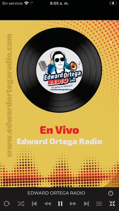Edward Ortega Radio Screenshot