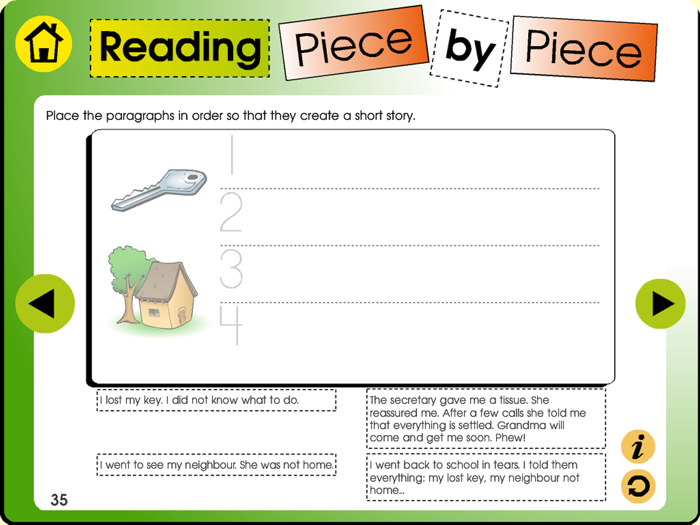 Reading Piece by Piece