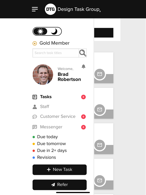 Design Task Group iPad screenshot 2 - Business app