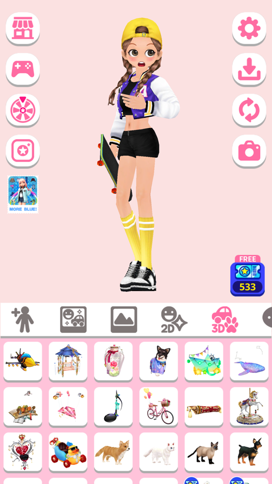 #5. Styledoll (iOS) By: KATKIT inc