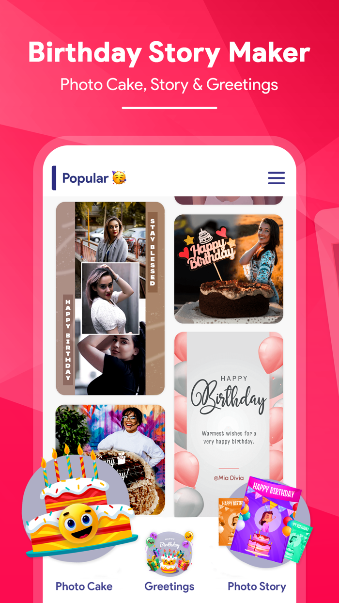 Birthday Photo Collage Maker