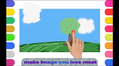 Coloring Finger Painting Games Screenshot