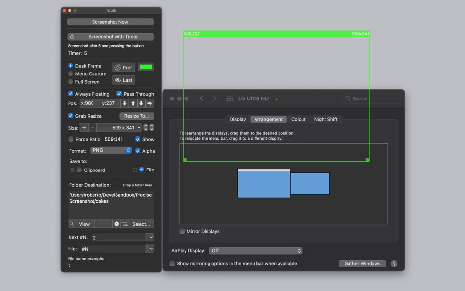 #8. Precise Screenshot 2 (macOS) 由: Roberto Panetta