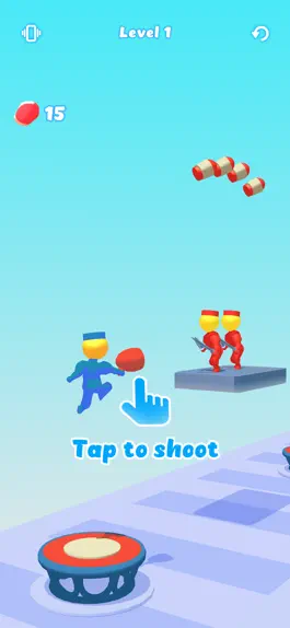 Game screenshot Jumping Shooter! mod apk
