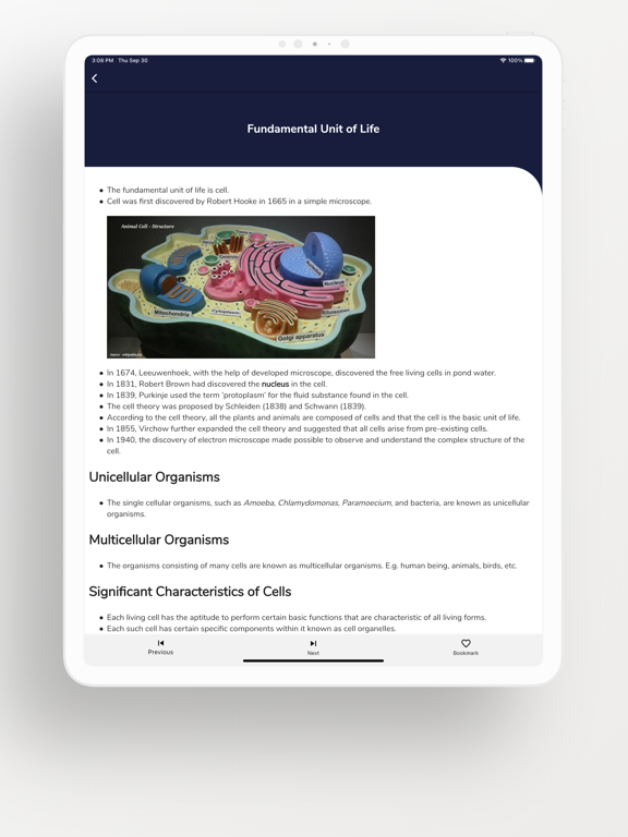 Screenshot #5 pour Learn Biology Tutorials 2021