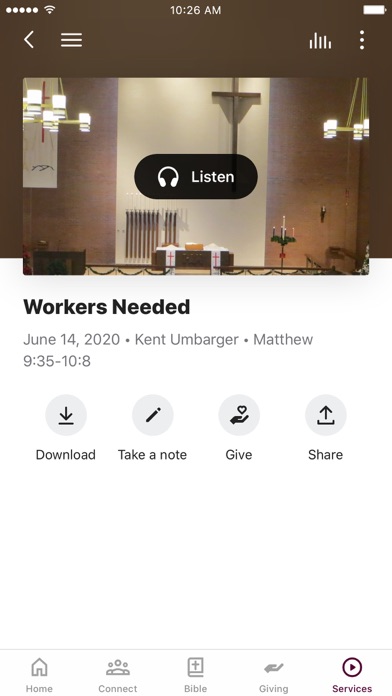 St John's Lutheran Church EM Screenshot