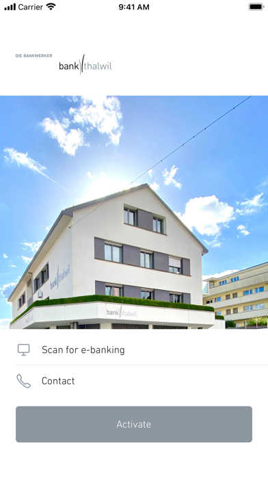 Bank Thalwil Screenshot