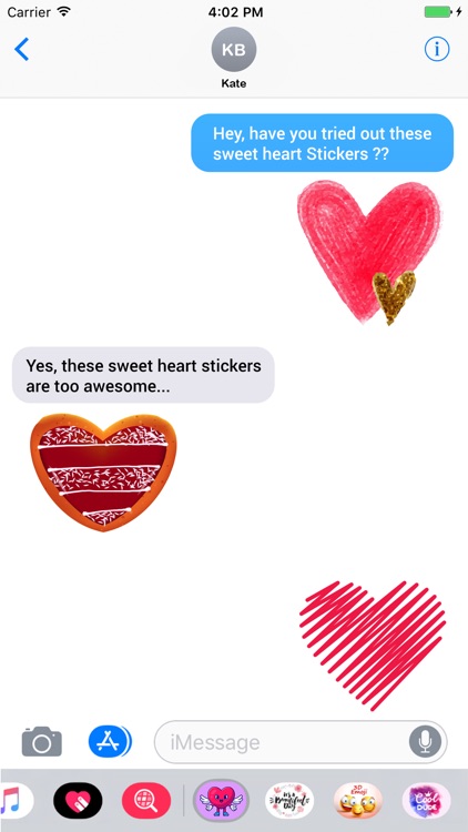 Sweet Heart Stickers screenshot-3