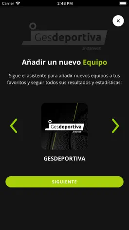 Game screenshot Afición GESDEPORTIVA apk