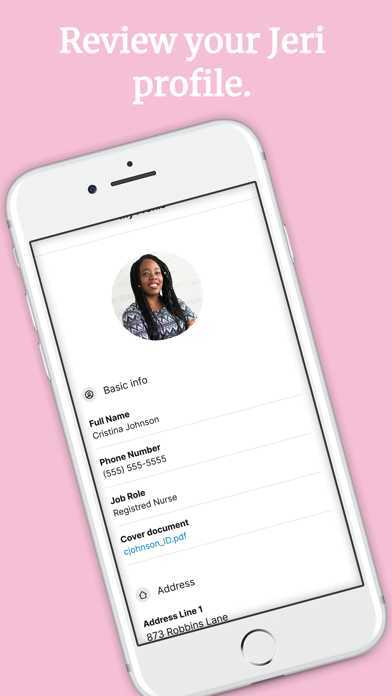 Jeri - Freelance Nursing Jobs Screenshot