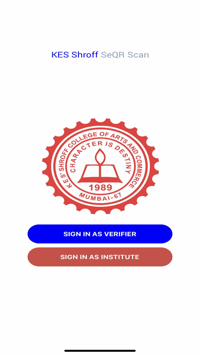 KES Shroff SeQR Scan