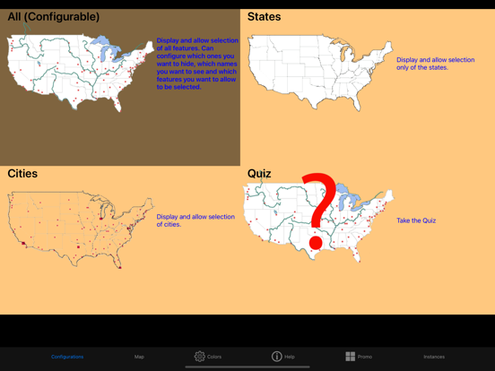 Screenshot #4 pour Geography of USA Study & Quiz