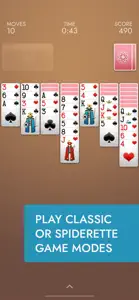 ⋆Spider Solitaire+ screenshot #6 for iPhone