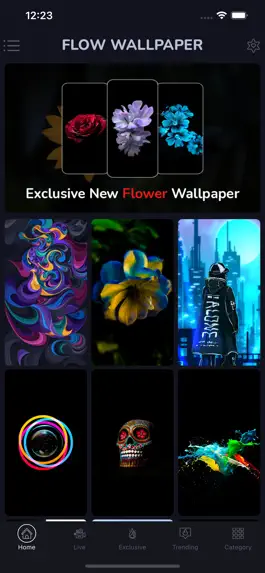 Game screenshot Flow HD Wallpapers for iPhone mod apk