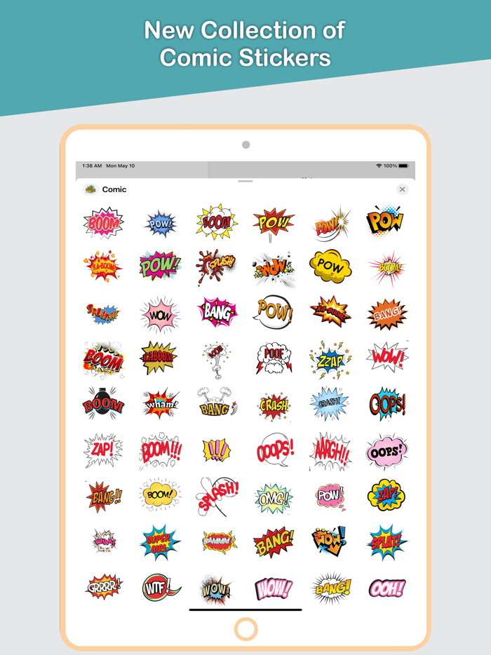 Comic Lover Stickers