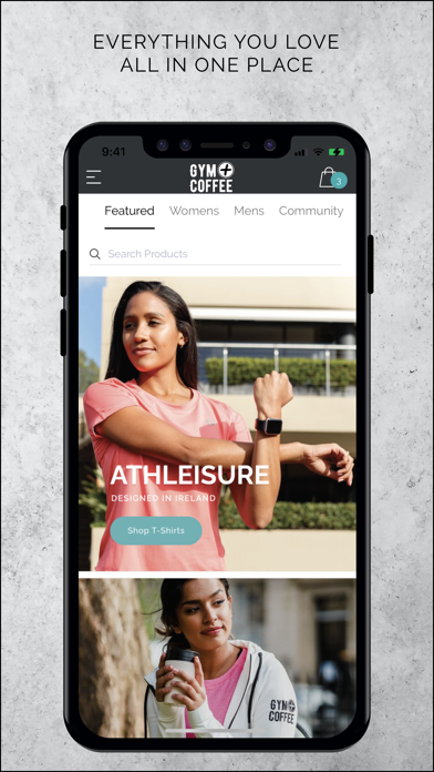 Gym+Coffee AU Screenshot