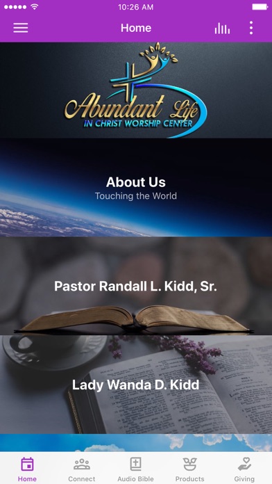 Abundant Life in Christ Screenshot