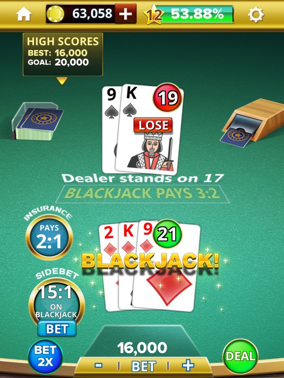 Screenshot #6 pour Blackjack 21 Casino Royale fun