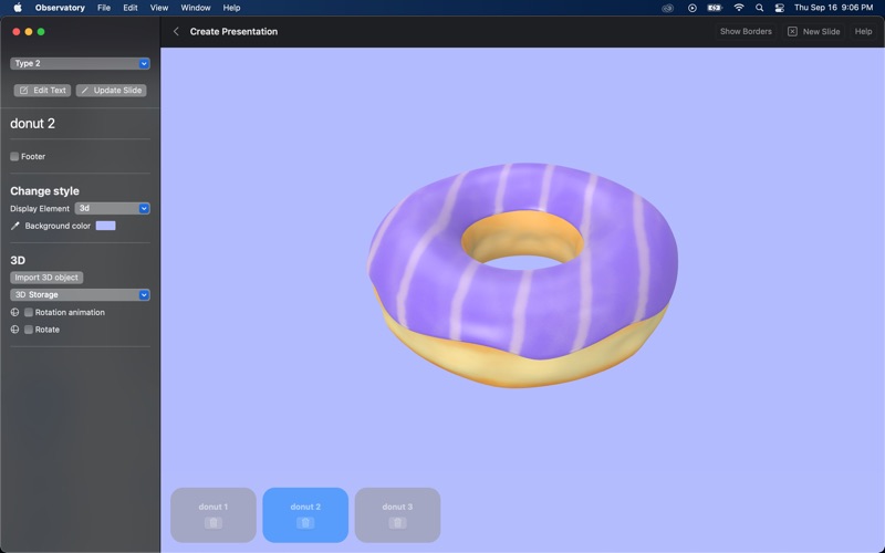 Screenshot #2 pour Observatory Presentation