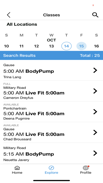 Cross Gates Family Fitness Screenshot