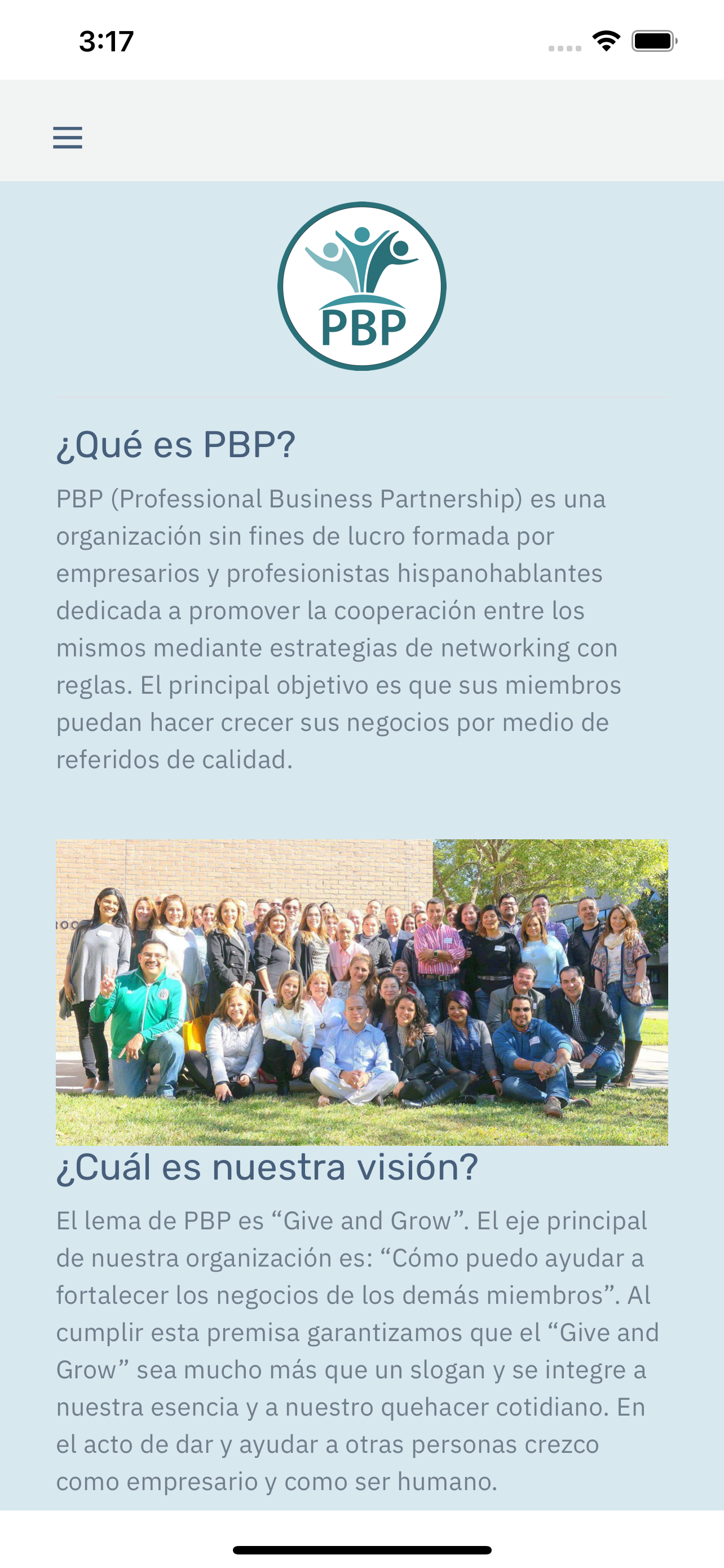 PBP USA APP