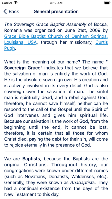 Sovereign Grace Screenshot