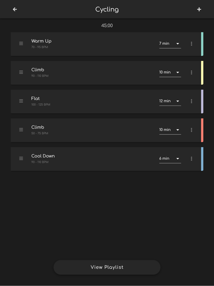 Cycler Fitness Playlist Maker