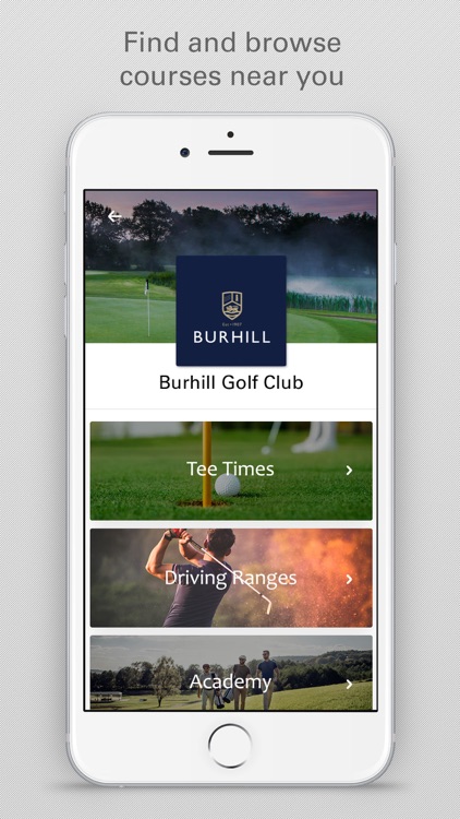 UK GOLF - Player App