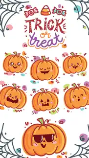 halloween party stickers! iphone screenshot 1