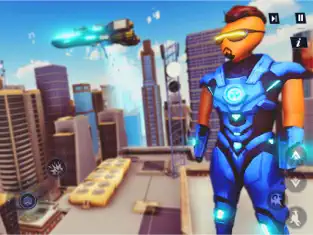 Captura de Pantalla 2 Hierro robot superhéroe 3d iphone