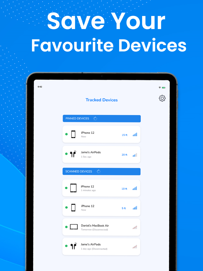 PodLost find headphone and BLE