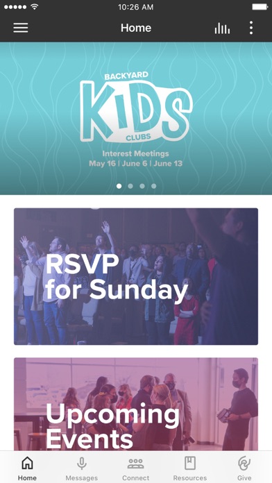 Providence Church App Screenshot