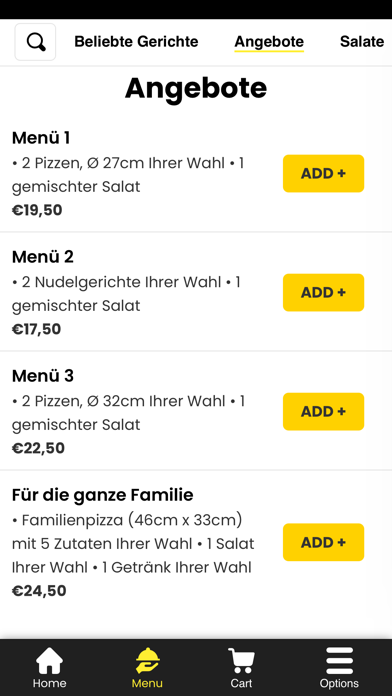 Der Pizzaservice Hohenthann Screenshot 4 - AppWisp.com Der Pizzaservice Hohenthann Screenshot 4 - AppWisp.com