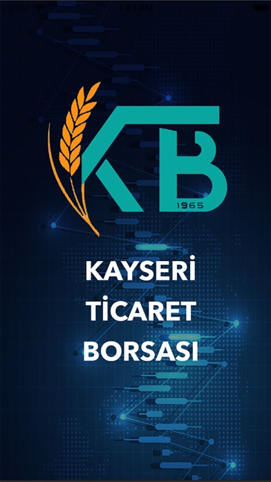 Kayseri Ticaret Borsası Screenshot