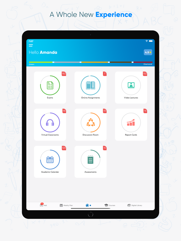 Ajialuna Schools iPad screenshot 3 - Education app