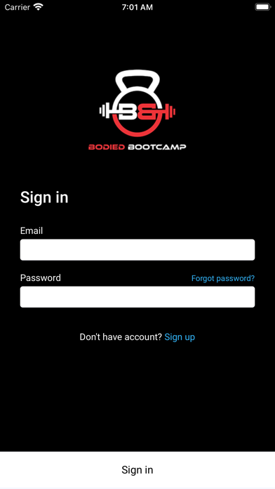 Bodied Bootcamp Screenshot