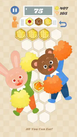Game screenshot -AllYouCanEat!-Rabbit and Bear apk
