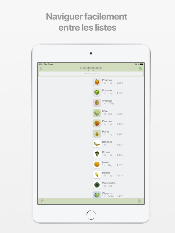 Screenshot #6 pour Magnet List – Liste de courses