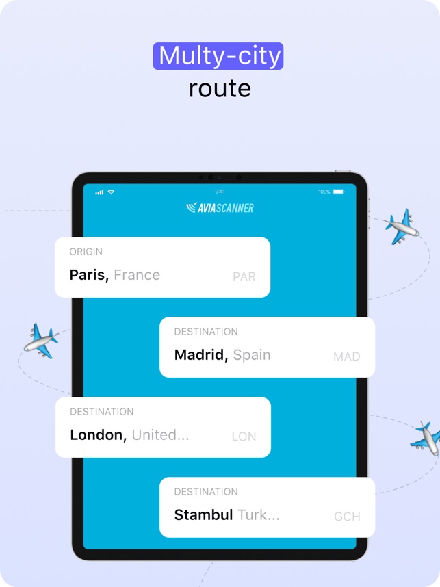 Avia Scanner - ucuza bilet App Store'da