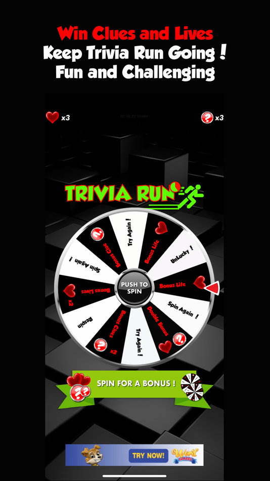 #8. Trivia Run:Grow Your Knowledge (iOS) Por: david filbee