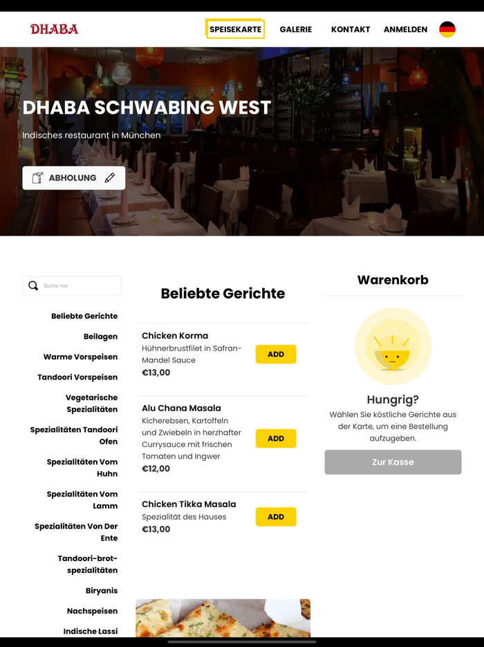 DHABA SCHWABING WEST