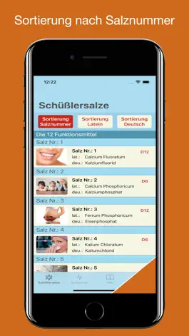 Game screenshot Schüßler Salze Lexikon apk