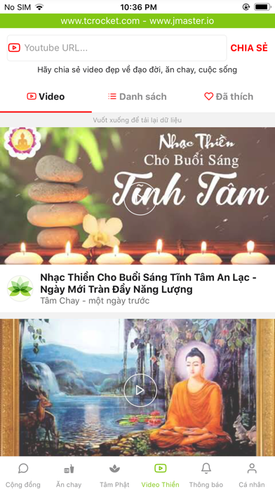 Tâm Chay - Cộng đồng Chay Screenshot