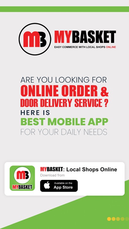 MyBasket: Local Shops Online