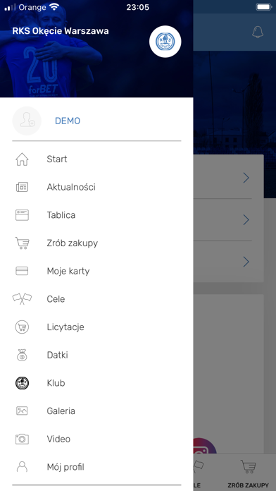 RKS Okęcie Warszawa Screenshot