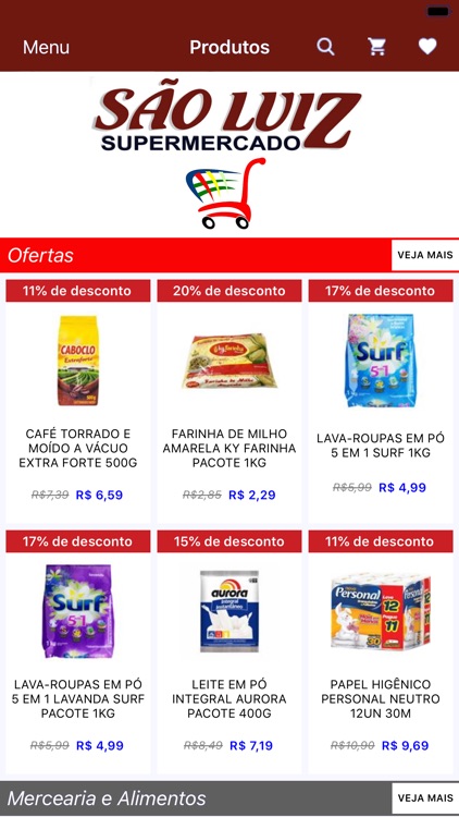 Supermercado São Luiz Online