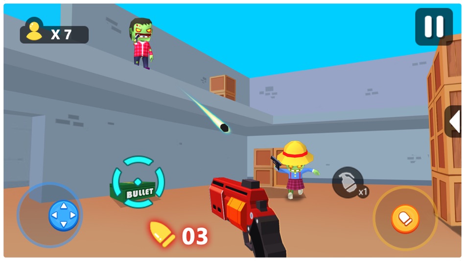 #1. Zombie Terminator 3D (iOS) Bởi: 玉玲 李