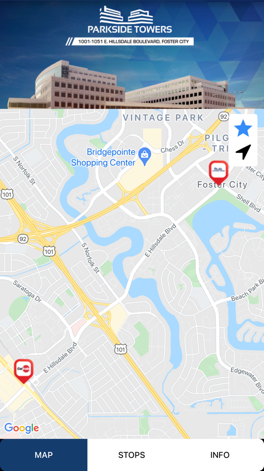 #1. Parkside Towers Shuttle (iOS) Bởi: Information Processing Service, LLC