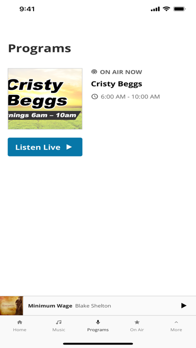 900 CKBI Saskatchewan Screenshot
