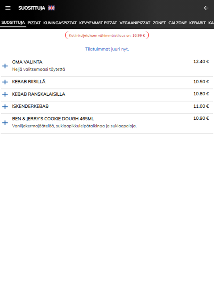 Pizza Kuningas Malmi-FoodOrder